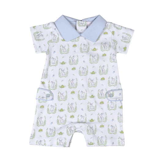 BLUE BUNNIES PIMA POINTY COLLAR