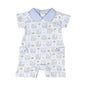 BLUE BUNNIES PIMA POINTY COLLAR