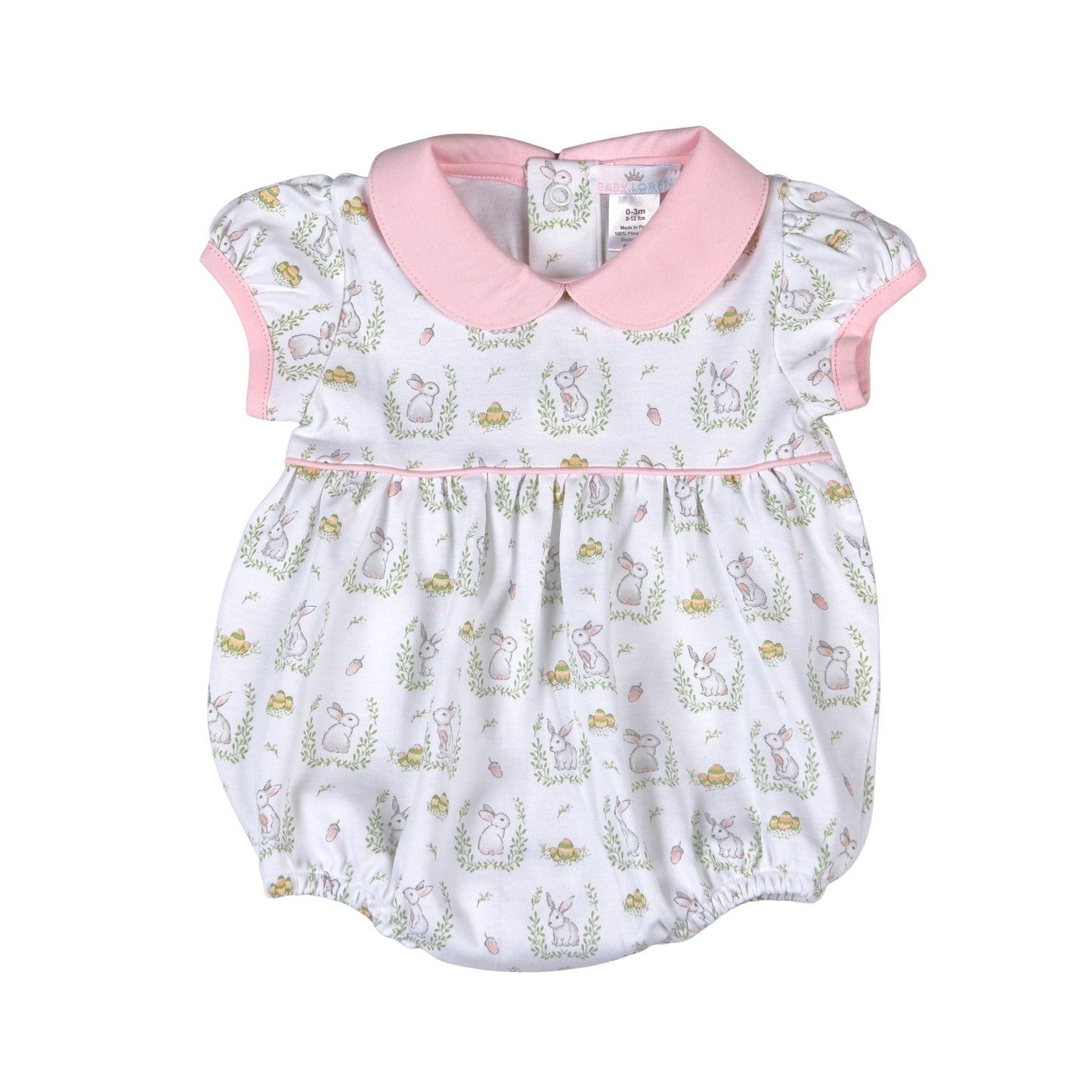 PKU-330 PINK BUNNIES PIMA BUBBLE