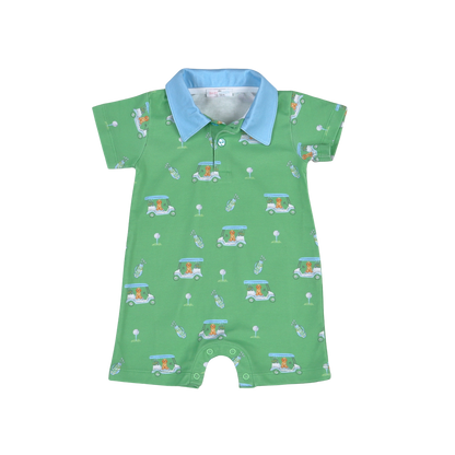 GLF-033 Golf Buddies Blue Romper