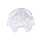 WBW-015 WHITE BOW WHITE PIMA BEANIE