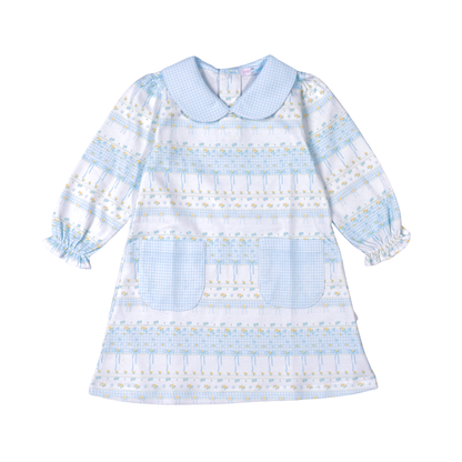 ALN-240 Alina Floral Pima Dress