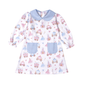 PCA-240 Princess and CastlesFloral Pima sPCAop collar Dress